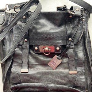 Frye black handbag